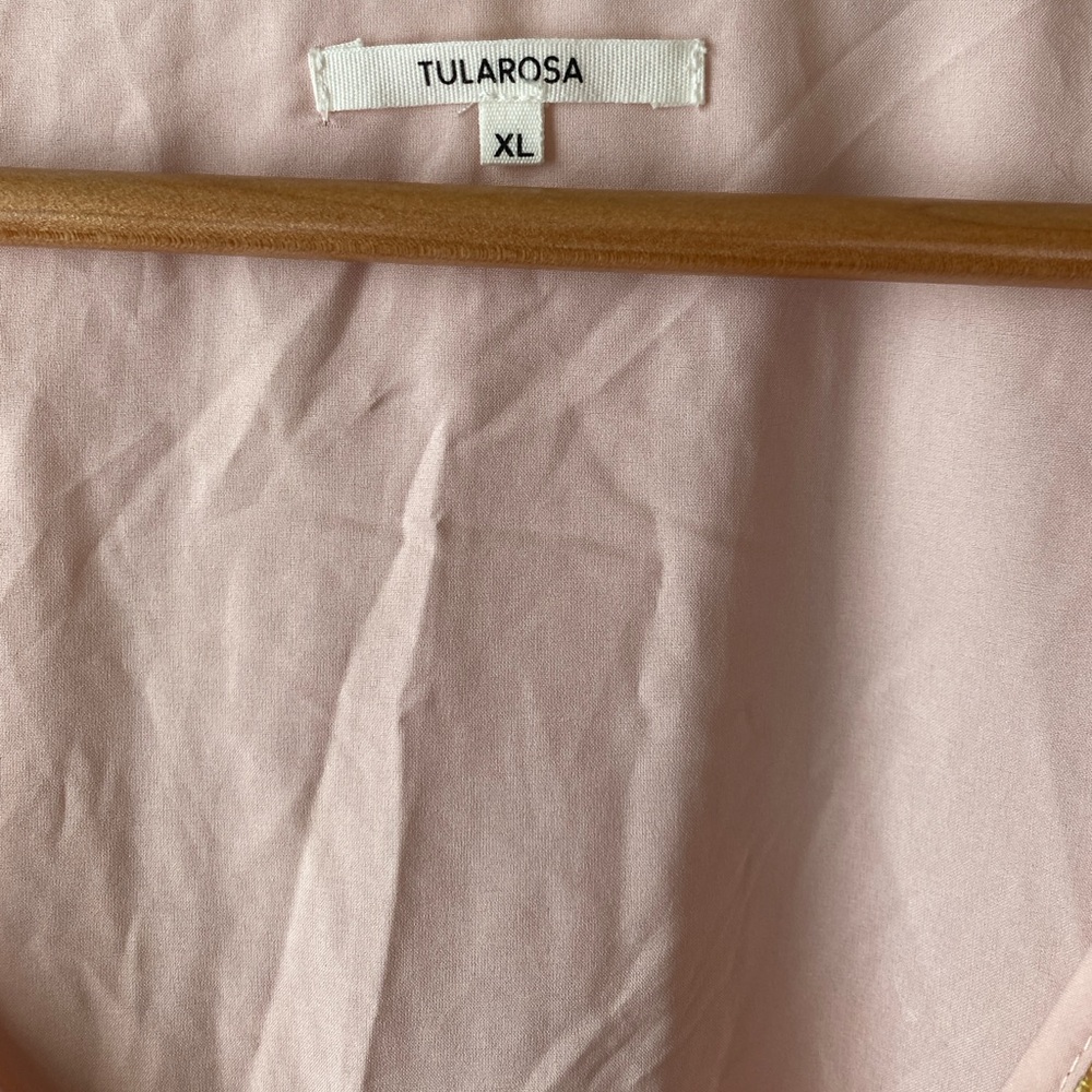 Tularosa Floral Long Sleeve Dress - Pink and Yellow - Picture 5 of 13